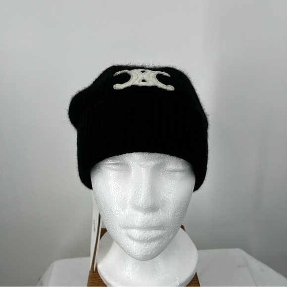 Celine Triomphe Seamless cashmere beanie - Picture 7 of 7